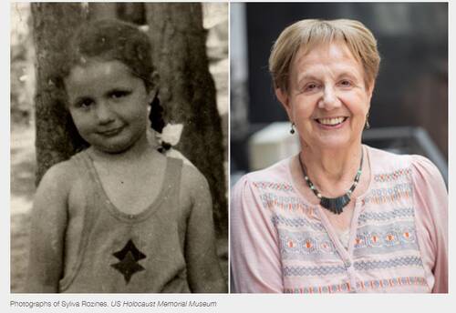 Photographs of Syliva Rozines. US Holocaust Memorial Museum